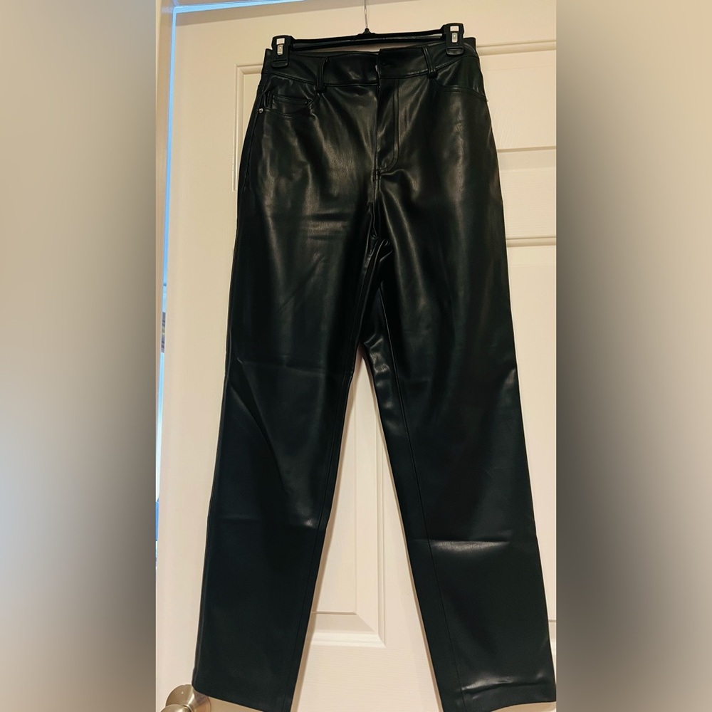 Zara Faux leather Pants Size 2